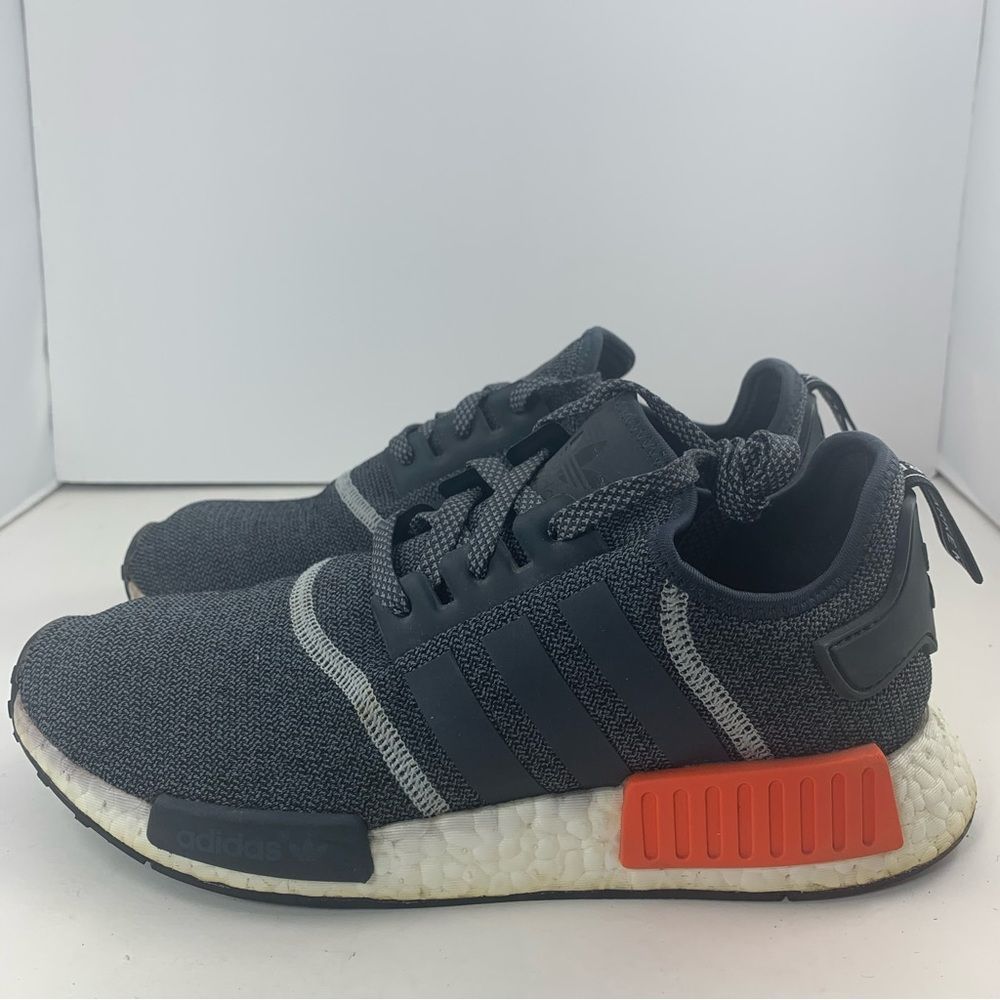 Adidas NMD R1 Grey Red Wool 3M Reflective S31510 OG Infrared Men Size US 8.5